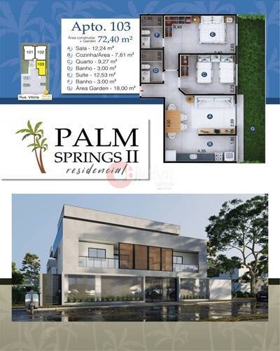 Apartamento à venda com 2 quartos, 72m² - Foto 14