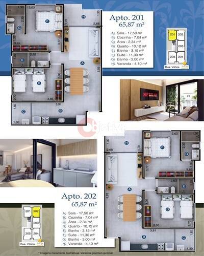 Apartamento à venda com 2 quartos, 72m² - Foto 15