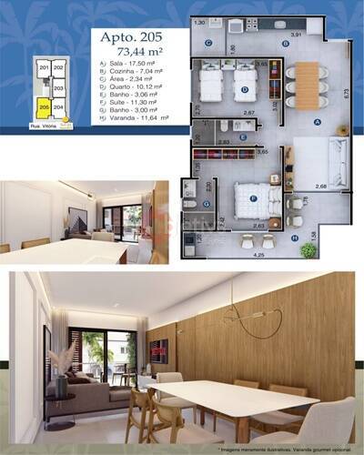 Apartamento à venda com 2 quartos, 72m² - Foto 18