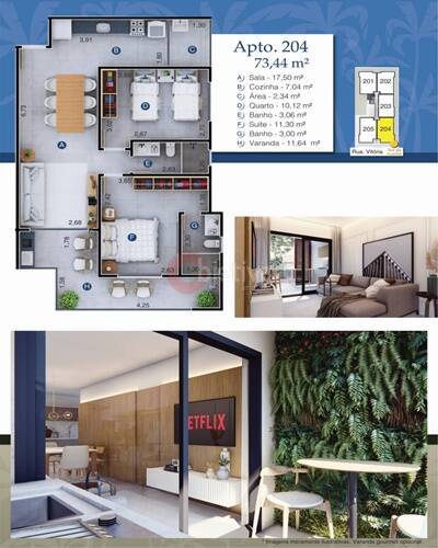 Apartamento à venda com 2 quartos, 72m² - Foto 17
