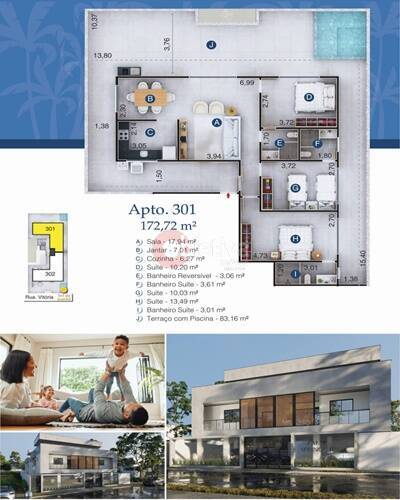 Apartamento à venda com 2 quartos, 72m² - Foto 19
