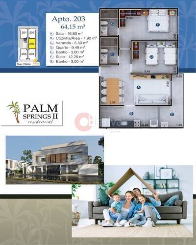Apartamento à venda com 2 quartos, 72m² - Foto 16