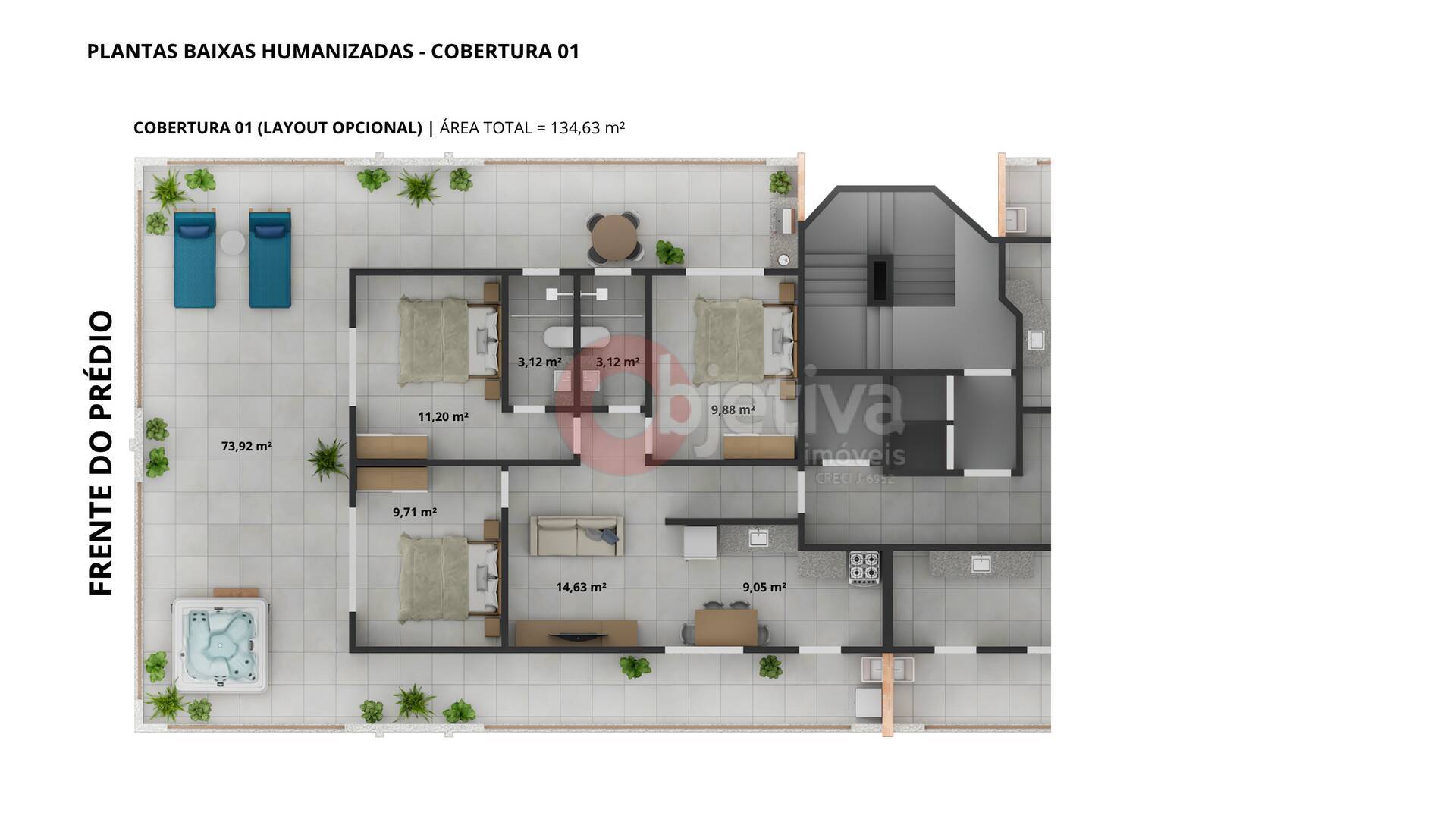 Apartamento à venda com 1 quarto, 38m² - Foto 17