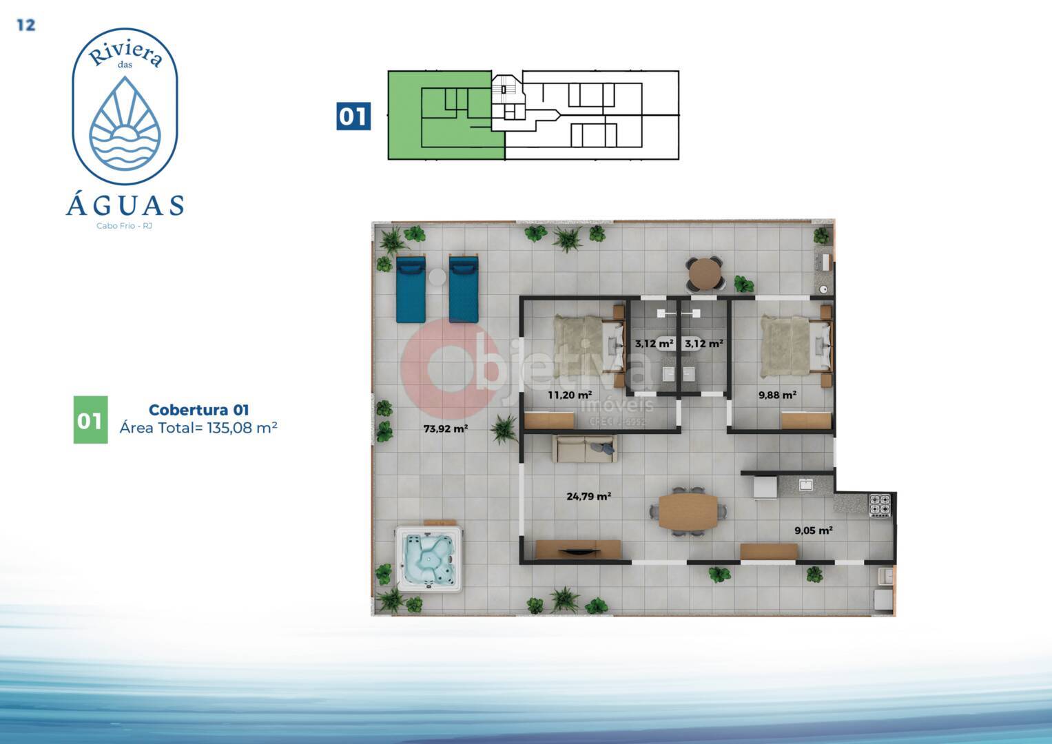 Apartamento à venda com 1 quarto, 38m² - Foto 23