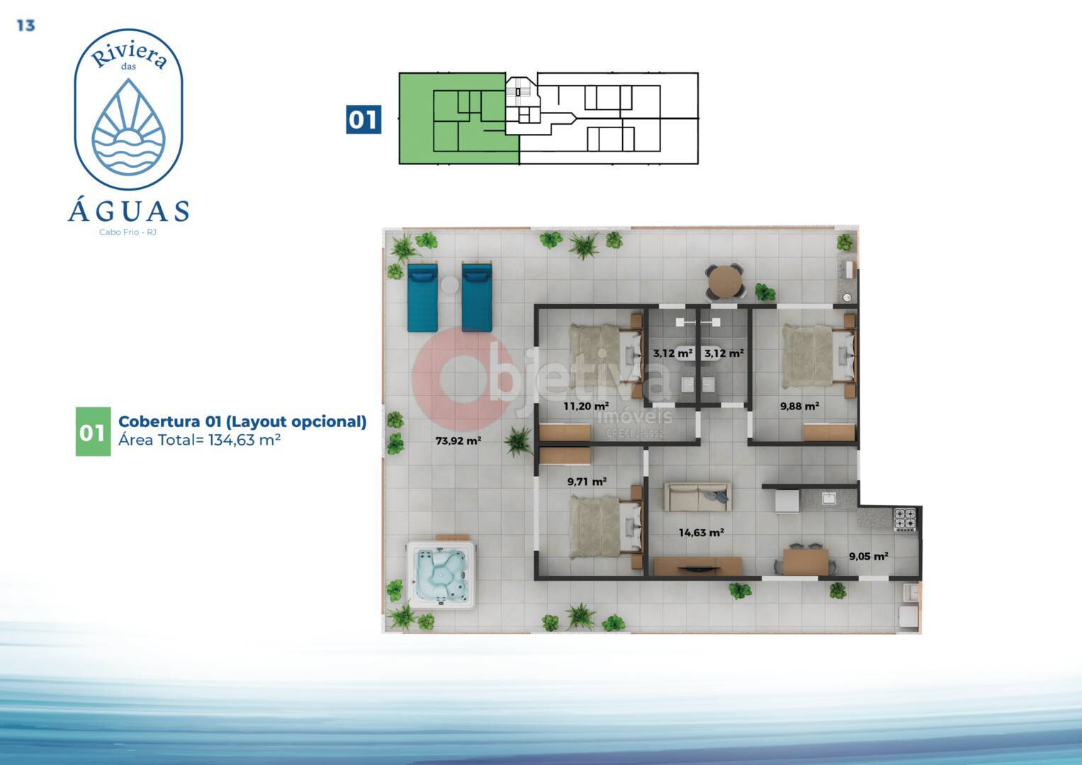 Apartamento à venda com 1 quarto, 38m² - Foto 24